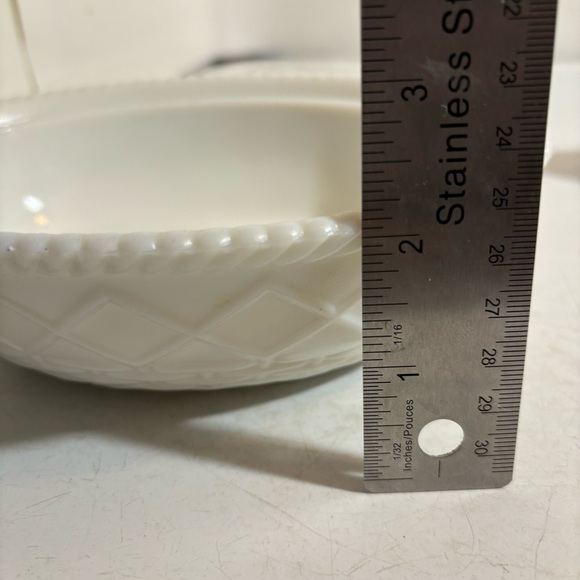 Vintage 1950’s Westmoreland milk glass chicken‎ rooster container nest bowl - Picture 14 of 16